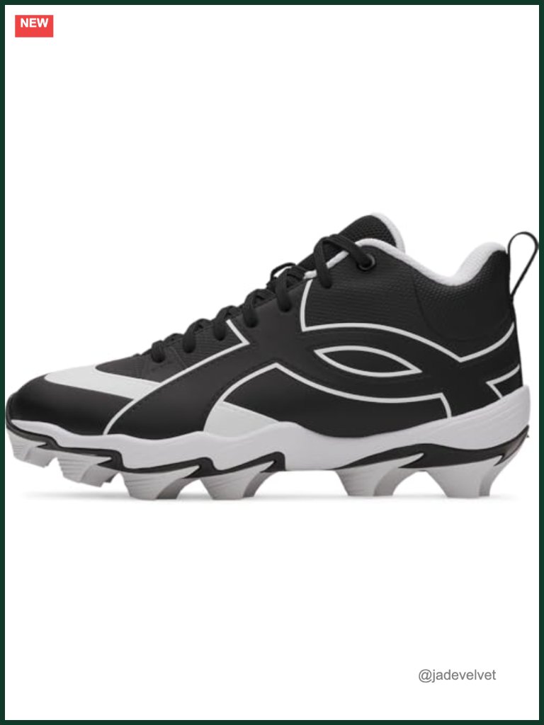 Mid-Top Baseball Cleats For Boys